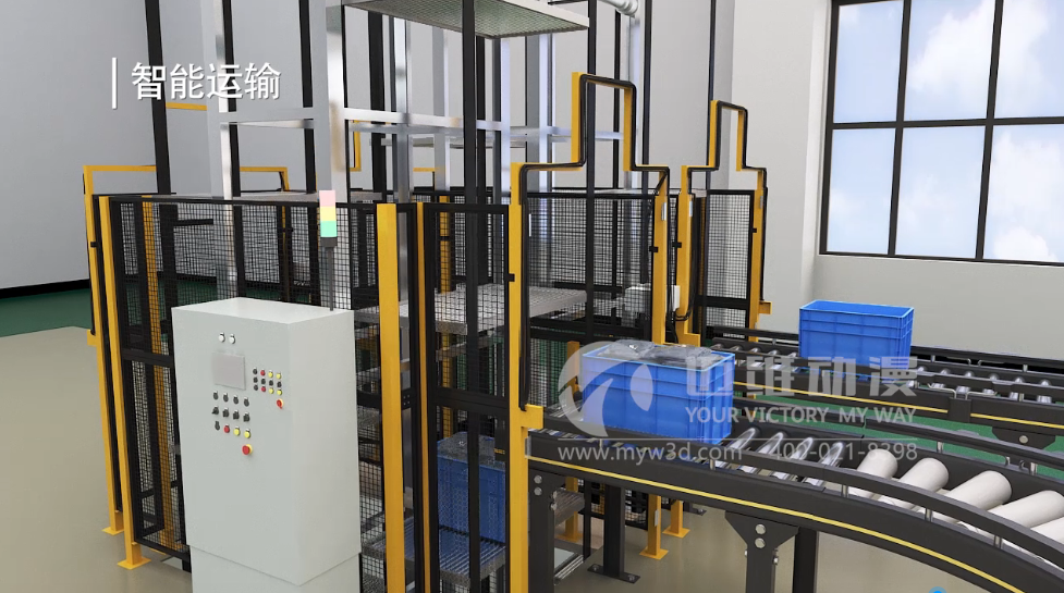 產(chǎn)線智能倉(cāng)儲(chǔ)生產(chǎn)工藝三維動(dòng)畫(huà) 產(chǎn)線智能倉(cāng)儲(chǔ)生產(chǎn)工藝三維動(dòng)畫(huà)
