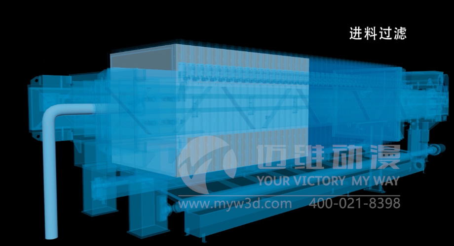 高壓彈性壓榨機產(chǎn)品演示三維動畫 高壓彈性壓榨機產(chǎn)品演示三維動畫