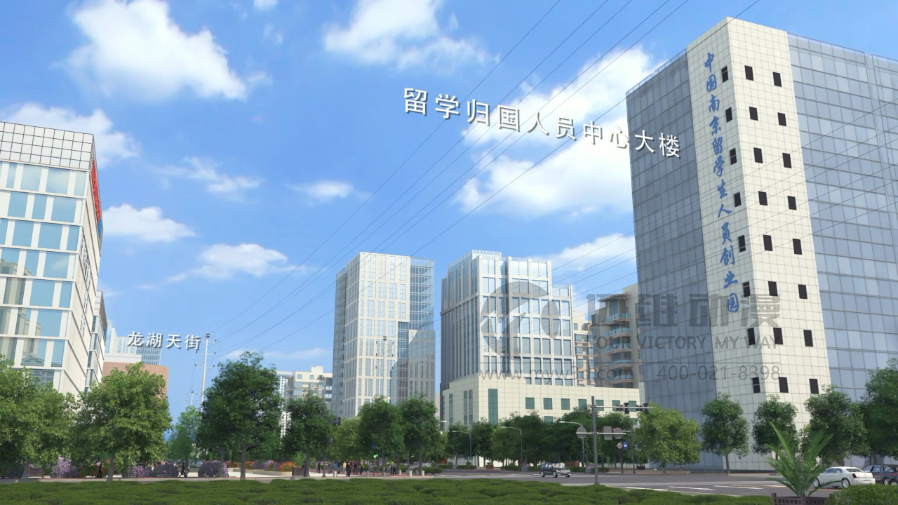 大樓改造三維動畫案例展示(圖3) 大樓改造三維動畫案例展示(圖3)