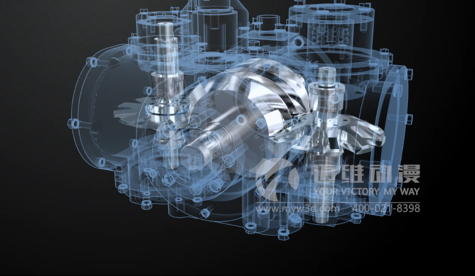 壓縮機(jī)三維動畫制作.png