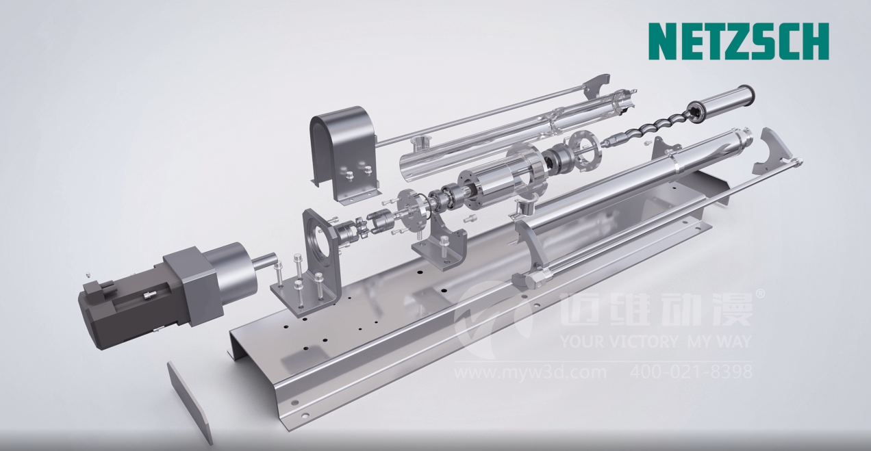 單螺桿泵結(jié)構(gòu)展示動(dòng)畫(圖1) 單螺桿泵結(jié)構(gòu)展示動(dòng)畫(圖1)