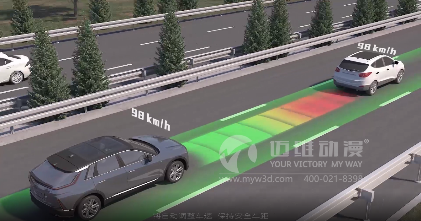 凱迪拉克Super Cruise輔助駕駛系統(tǒng)動畫(圖1) 凱迪拉克Super Cruise輔助駕駛系統(tǒng)動畫(圖1)