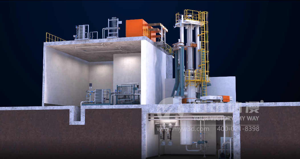 真空自耗-特鋼冶煉工藝三維動畫(圖1) 真空自耗-特鋼冶煉工藝三維動畫(圖1)