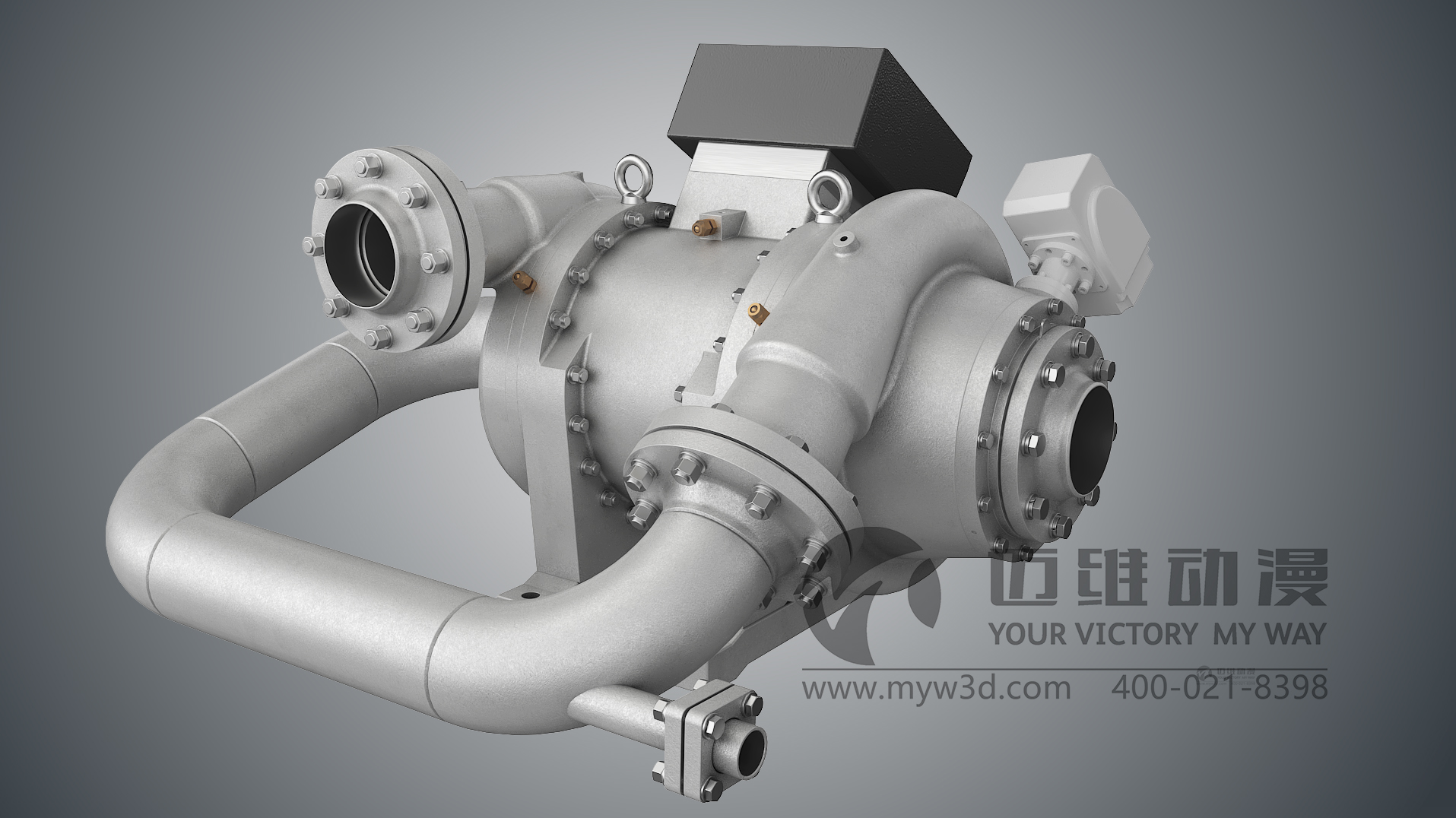 氣浮壓縮機(jī)三維動(dòng)畫(huà)展示(圖1) 氣浮壓縮機(jī)三維動(dòng)畫(huà)展示(圖1)