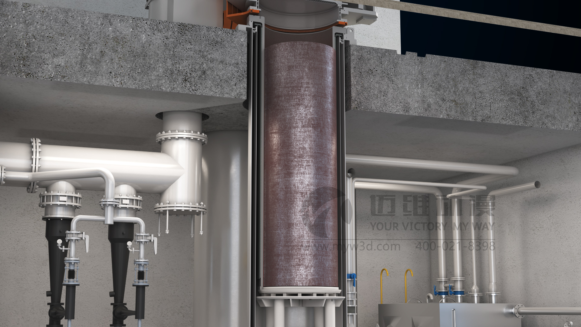 真空自耗-特鋼冶煉工藝三維動(dòng)畫展示(圖2) 真空自耗-特鋼冶煉工藝三維動(dòng)畫展示(圖2)