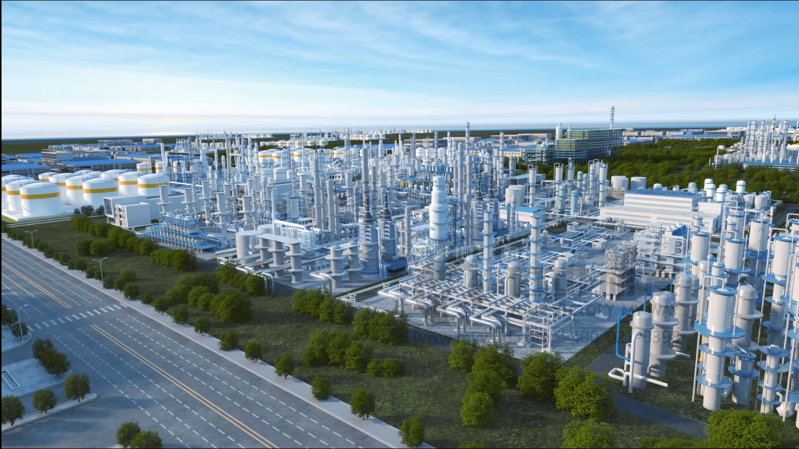 三維動(dòng)畫在化工行業(yè)的應(yīng)用場景及優(yōu)勢體現(xiàn)！(圖1)