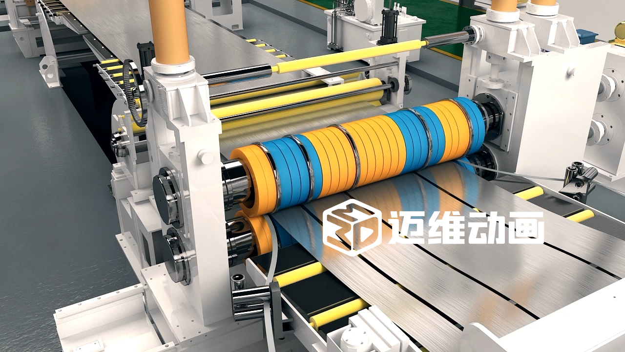 卷板線生產(chǎn)線三維動畫(圖3) 卷板線生產(chǎn)線三維動畫(圖3)