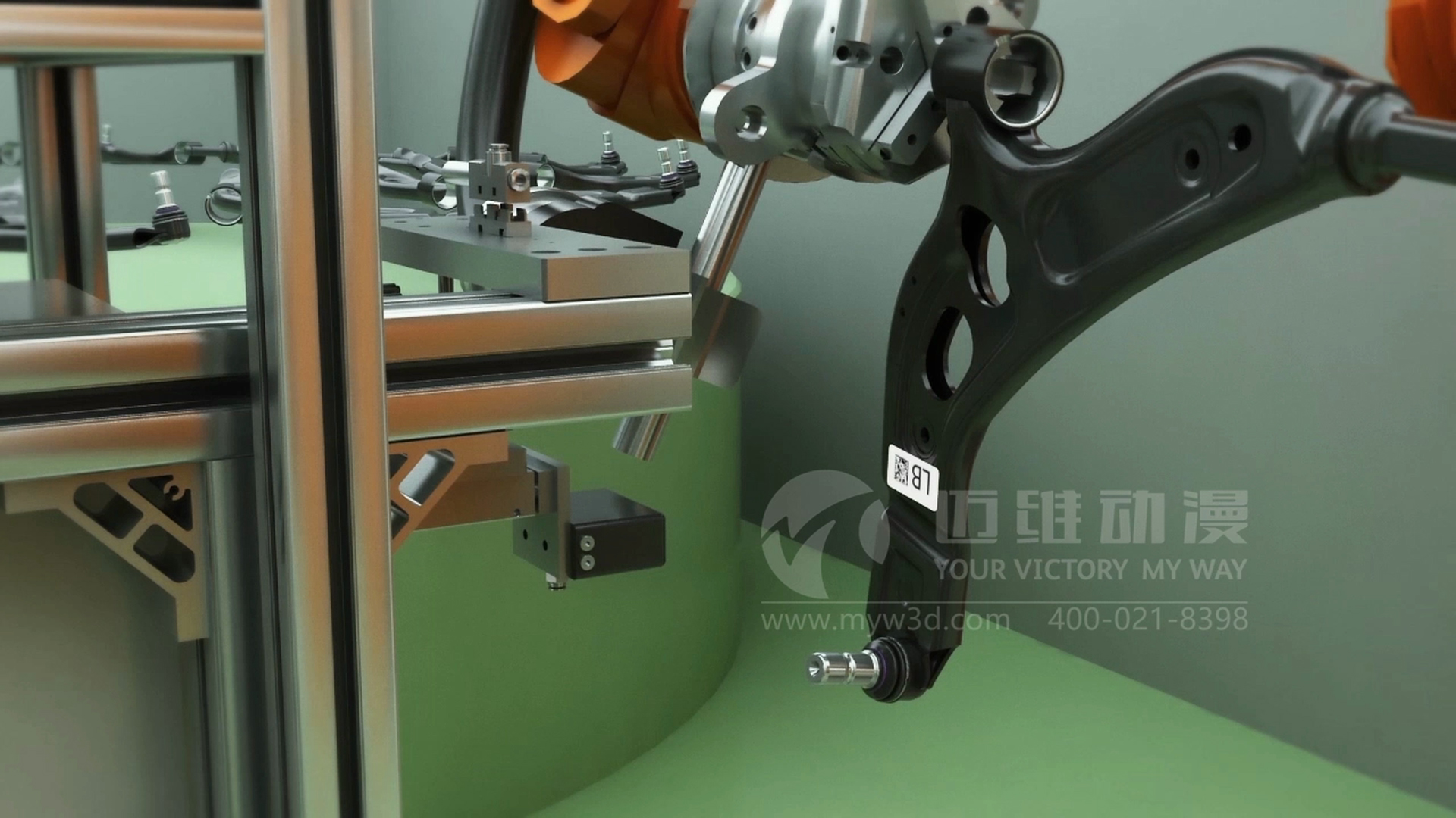 自動機(jī)械手臂三維動畫展示(圖2) 自動機(jī)械手臂三維動畫展示(圖2)