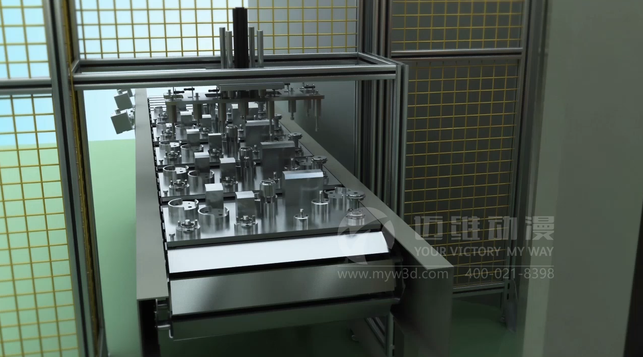 自動機(jī)械手臂三維動畫展示(圖4) 自動機(jī)械手臂三維動畫展示(圖4)