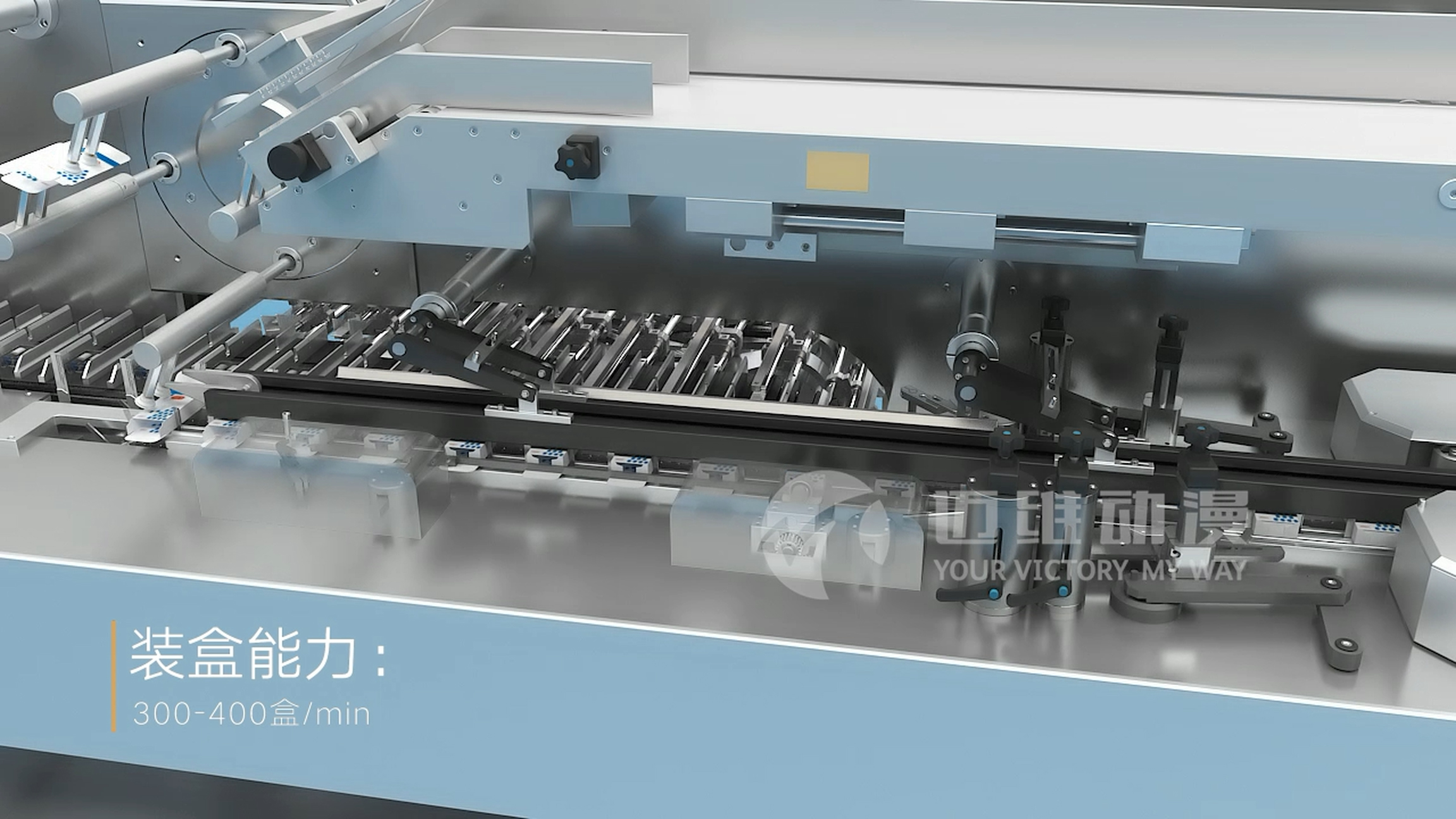 制藥包裝機(jī)械生產(chǎn)線三維動(dòng)畫展示(圖3)