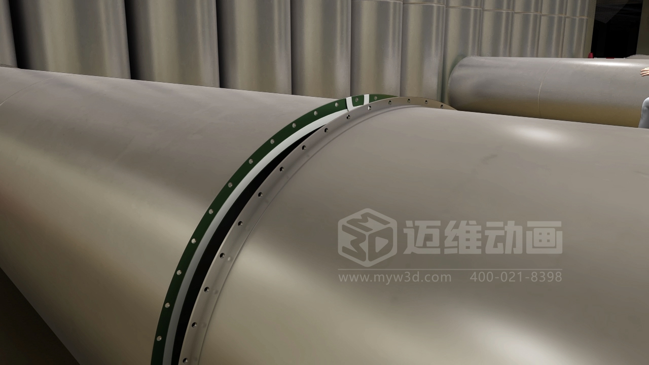 工藝排氣系統(tǒng)工程施工三維動(dòng)畫展示(圖3) 工藝排氣系統(tǒng)工程施工三維動(dòng)畫展示(圖3)