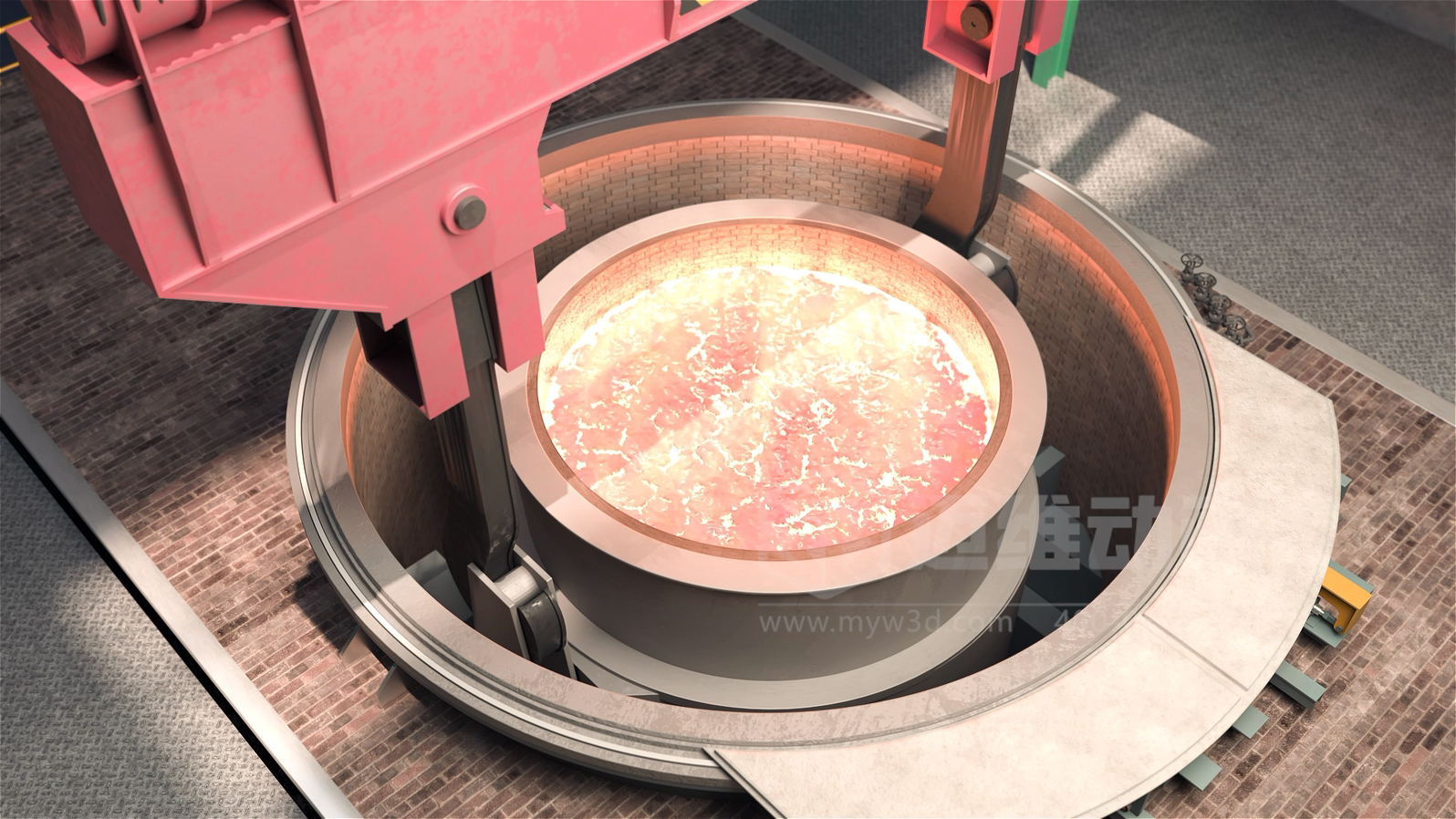 VOD真空精煉爐熔煉工藝流程三維動(dòng)畫展示(圖2) VOD真空精煉爐熔煉工藝流程三維動(dòng)畫展示(圖2)