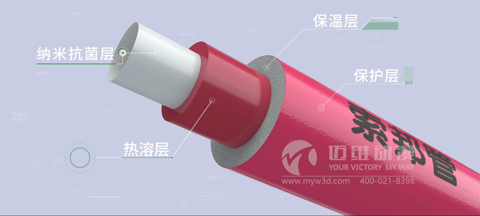 建材管道三維動畫展示(圖2)