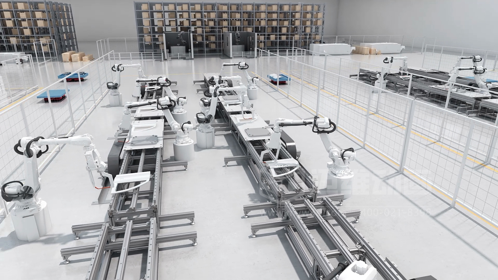 智慧工廠3D動畫展示(圖4) 智慧工廠3D動畫展示(圖4)