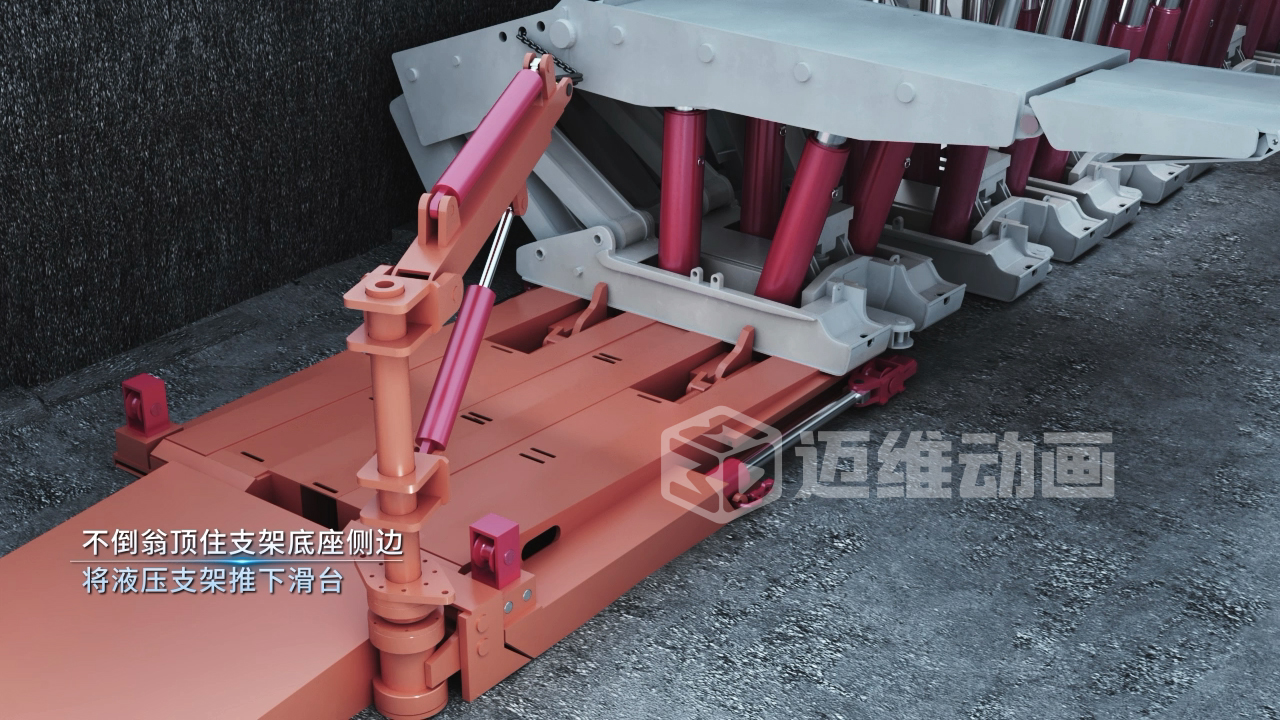 礦用井下支架拆裝演示施工三維動畫，礦資源行業(yè)的高效展示與營銷法寶！(圖2)