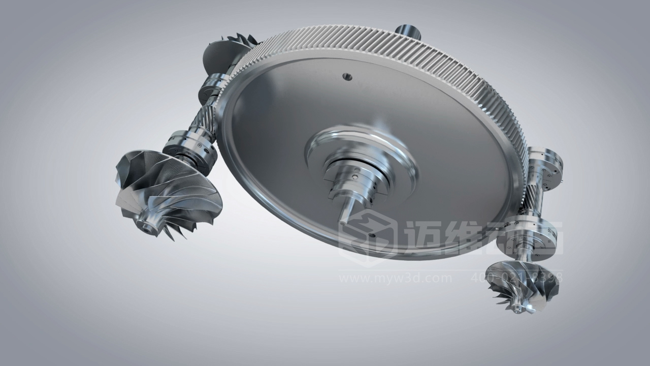 壓縮機(jī)工作原理三維動(dòng)畫：離心式空壓機(jī)營(yíng)銷的 “致勝法寶”！(圖1)