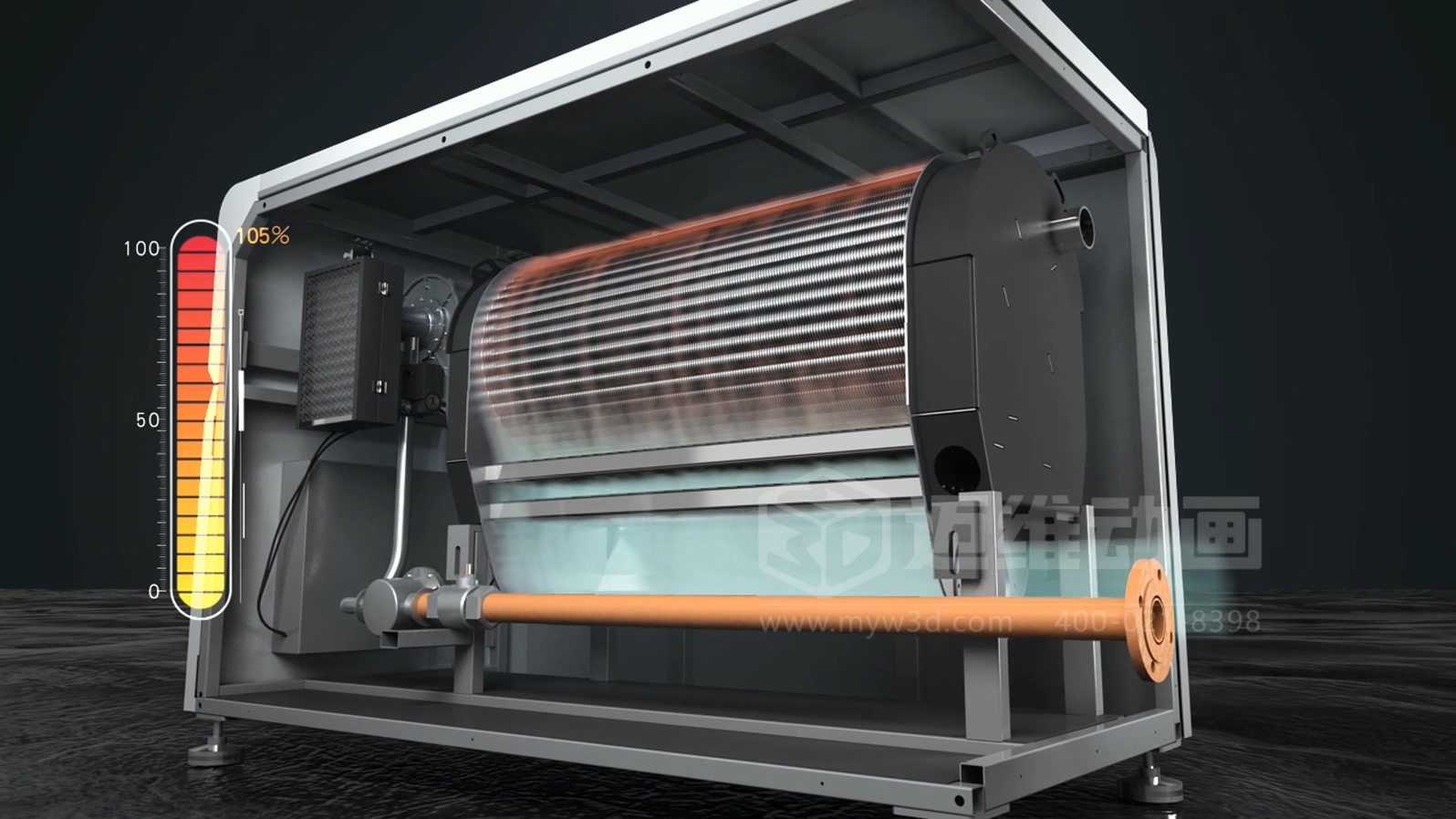 打破傳統(tǒng)展示壁壘！三維動(dòng)畫(huà)「拆解」鍋爐，低成本實(shí)現(xiàn)高成果演示(圖7)