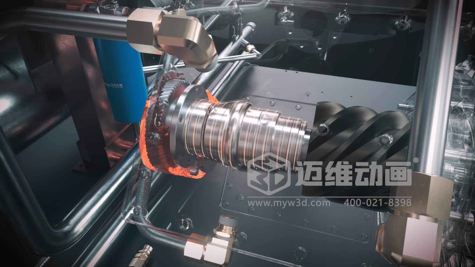 看案例說(shuō)話(huà)：某頭部空壓機(jī)品牌用三維動(dòng)畫(huà)，拿下千萬(wàn)訂單的秘密！(圖8)