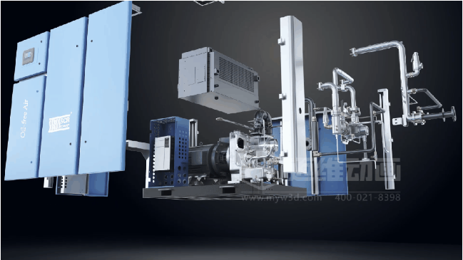 看案例說(shuō)話(huà)：某頭部空壓機(jī)品牌用三維動(dòng)畫(huà)，拿下千萬(wàn)訂單的秘密！(圖7)