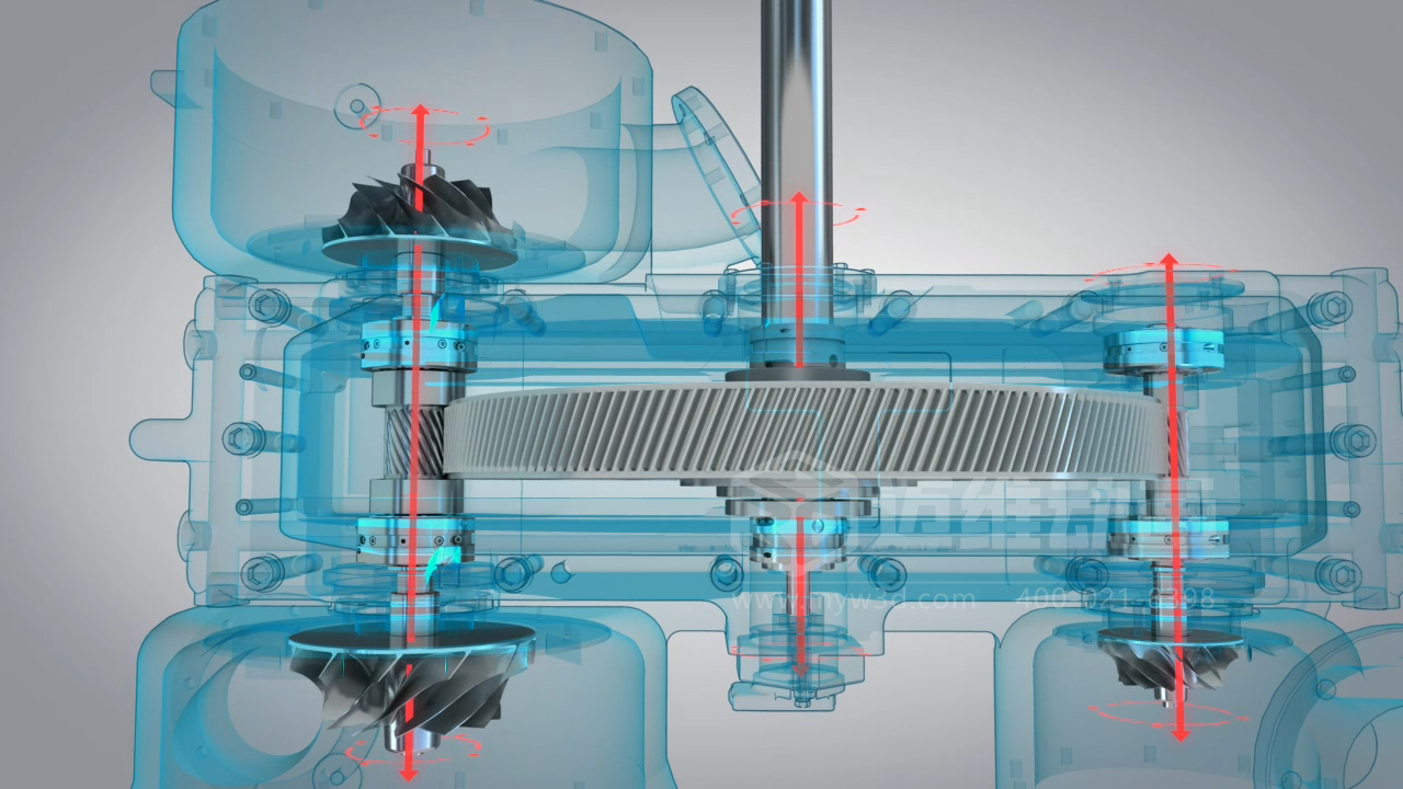 看案例說(shuō)話(huà)：某頭部空壓機(jī)品牌用三維動(dòng)畫(huà)，拿下千萬(wàn)訂單的秘密！(圖4)