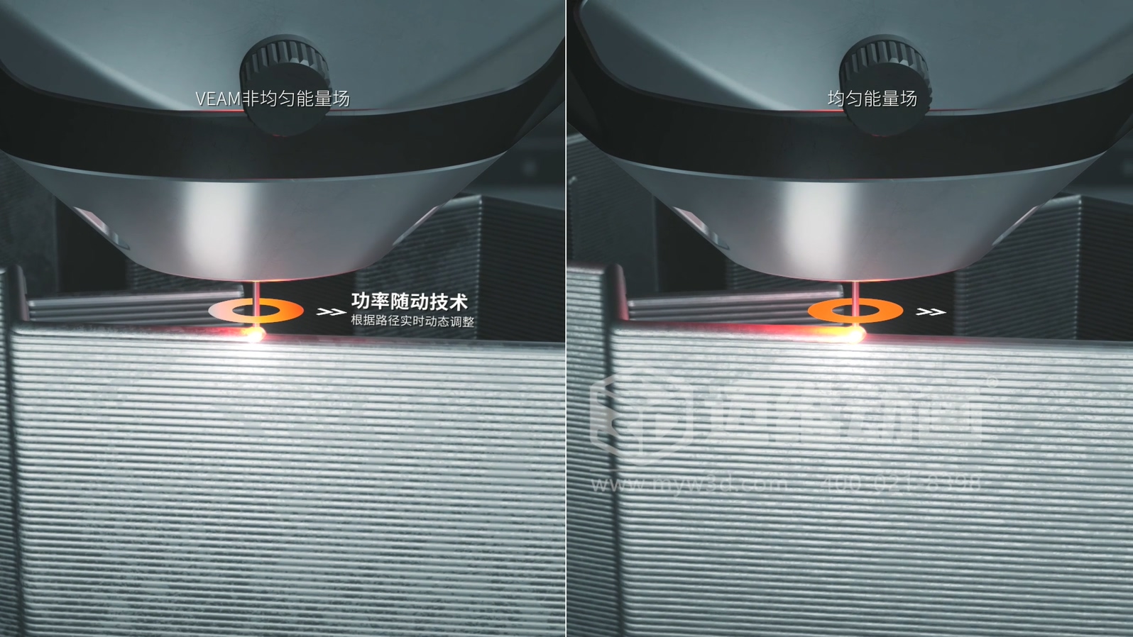 想讓客戶秒懂你的 3D 打印機(jī)？用三維動畫展示激光送絲設(shè)備生產(chǎn)工藝，接單更輕松(圖5)