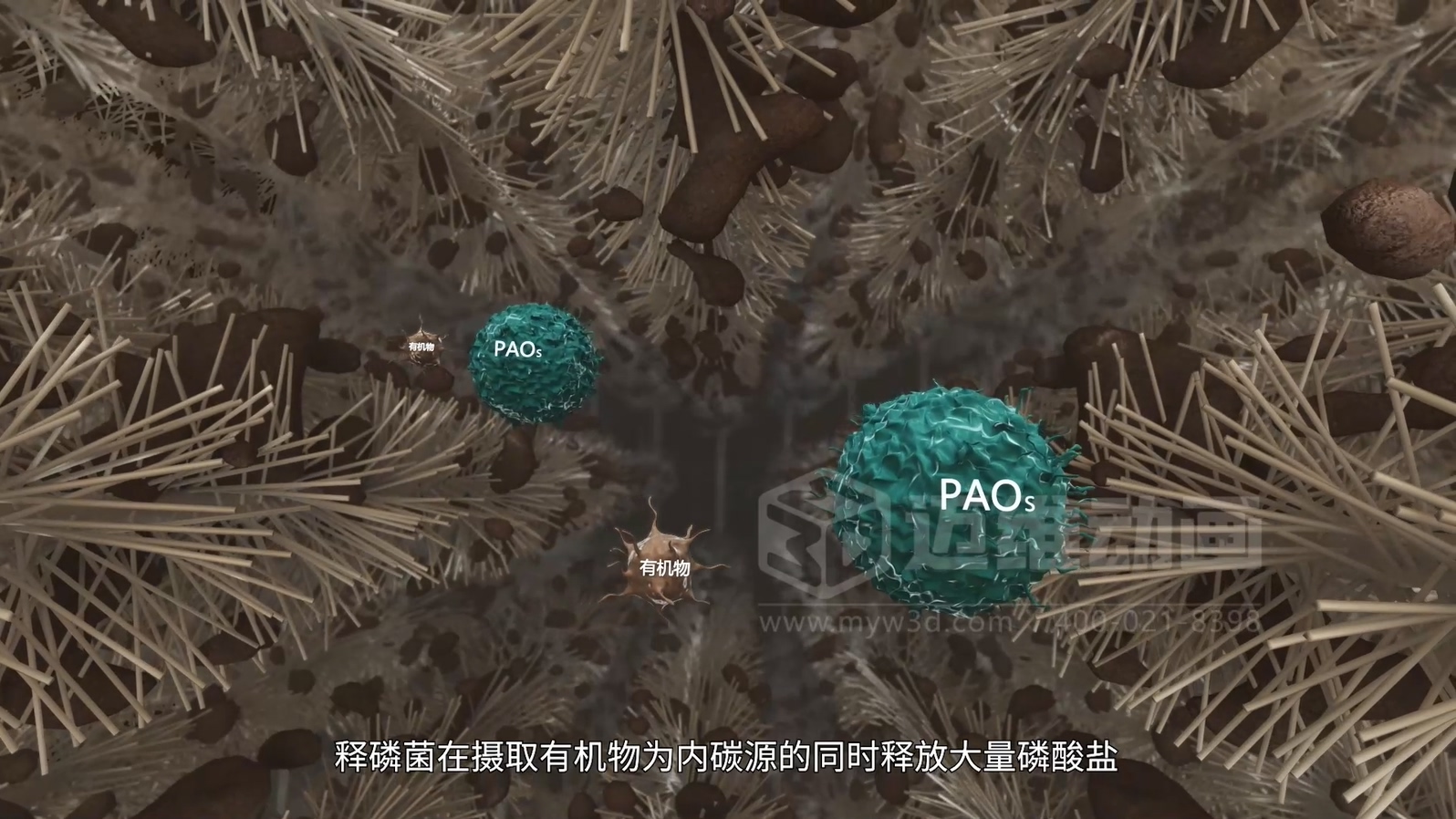 驚爆！三維動(dòng)畫全方位展示鄉(xiāng)鎮(zhèn)污水一體化處理工藝，環(huán)保企業(yè)機(jī)遇來襲(圖4)