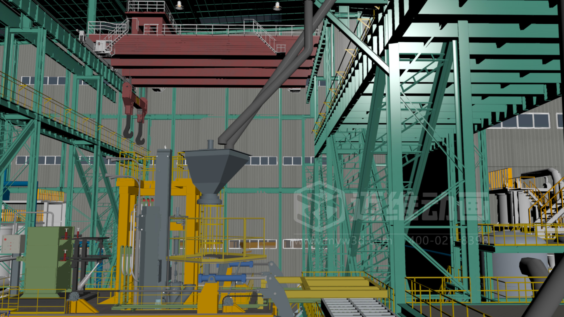 從閱兵場到數(shù)字場：大型生產(chǎn)線三維逆向建模，復(fù)刻“大國重器”的硬核之美(圖11)