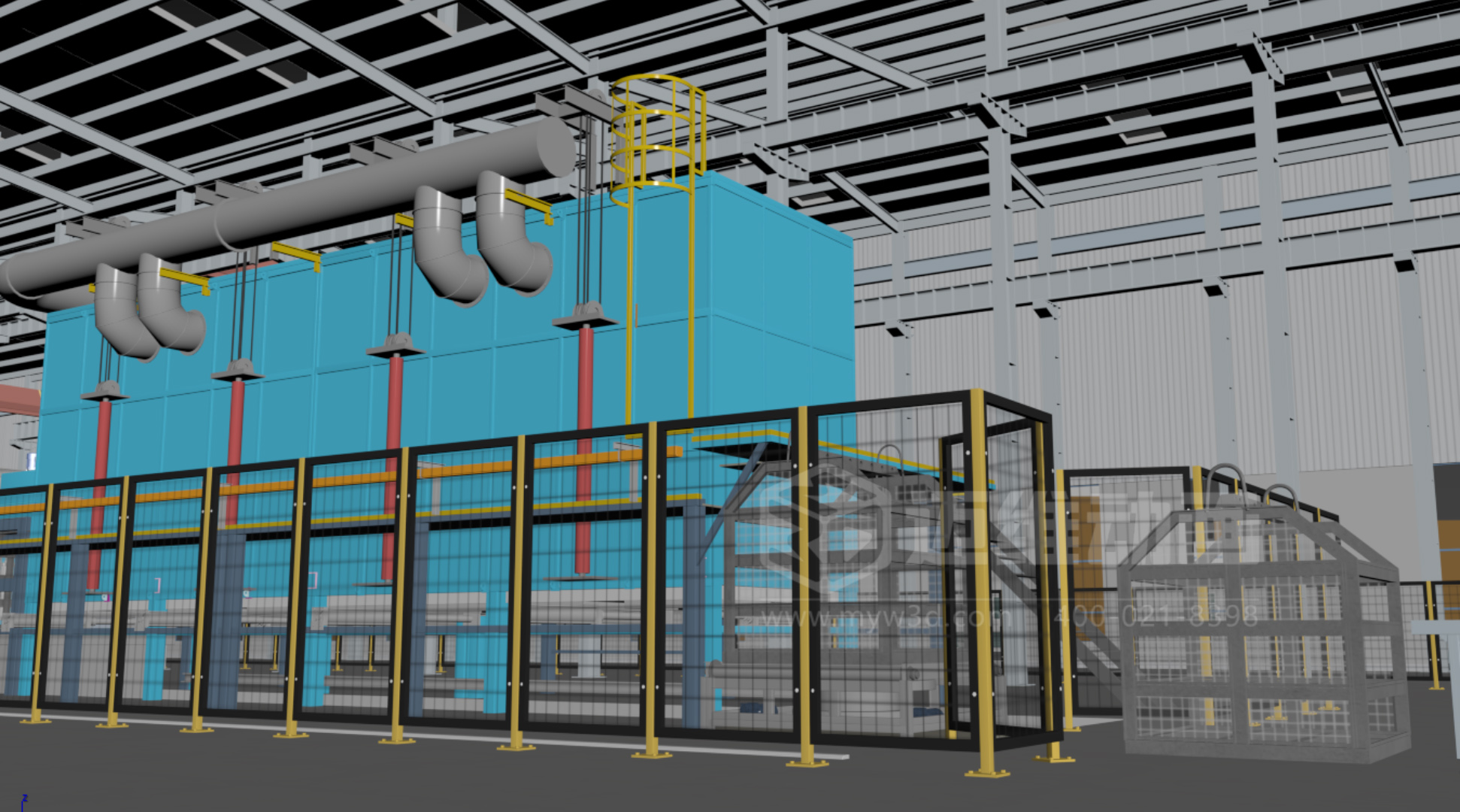 從閱兵場到數(shù)字場：大型生產(chǎn)線三維逆向建模，復(fù)刻“大國重器”的硬核之美(圖20)