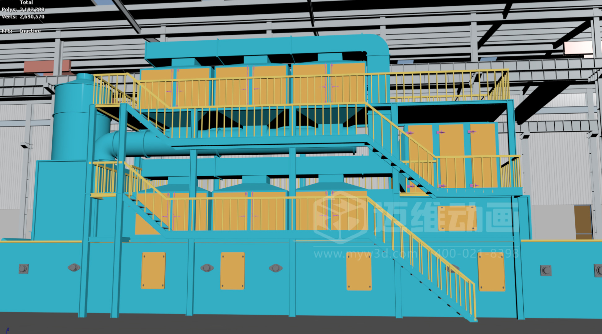 從閱兵場到數(shù)字場：大型生產(chǎn)線三維逆向建模，復(fù)刻“大國重器”的硬核之美(圖21)