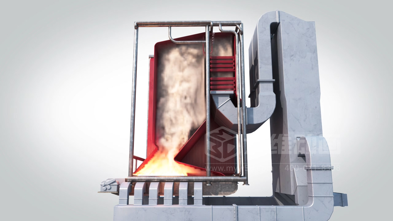 讓鍋爐技術(shù) “活” 起來！三維動(dòng)畫拆解工作原理：復(fù)雜流程簡化，客戶簽約、內(nèi)部培訓(xùn)雙助力(圖5)