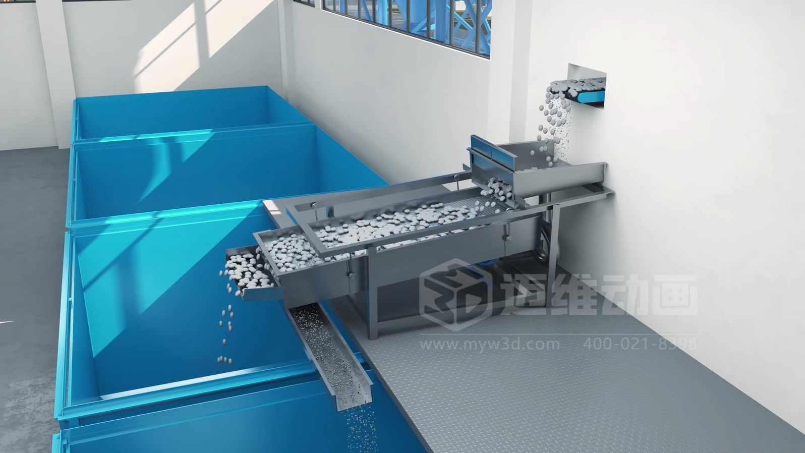 生活垃圾焚燒飛灰熔鹽熔融資源化工藝技術(shù)三維動(dòng)畫(圖4) 生活垃圾焚燒飛灰熔鹽熔融資源化工藝技術(shù)三維動(dòng)畫(圖4)