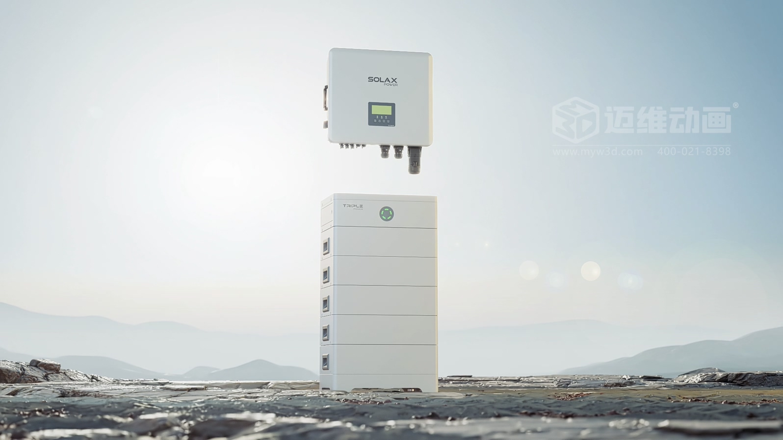 智慧光儲系統(tǒng)逆變器三維動(dòng)畫(圖11)