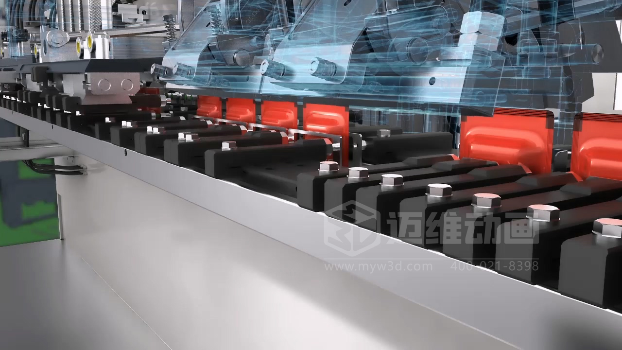 小魚干包裝自動化生產(chǎn)線三維動畫展示行業(yè)解決方案(圖5)