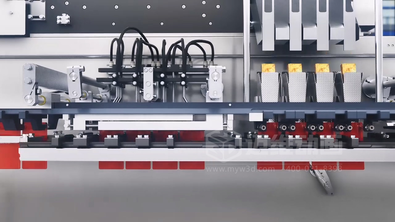 豆干包裝自動(dòng)化生產(chǎn)線三維動(dòng)畫(huà)展示(圖7)