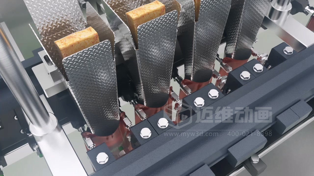 豆干包裝自動(dòng)化生產(chǎn)線三維動(dòng)畫(huà)展示(圖8)